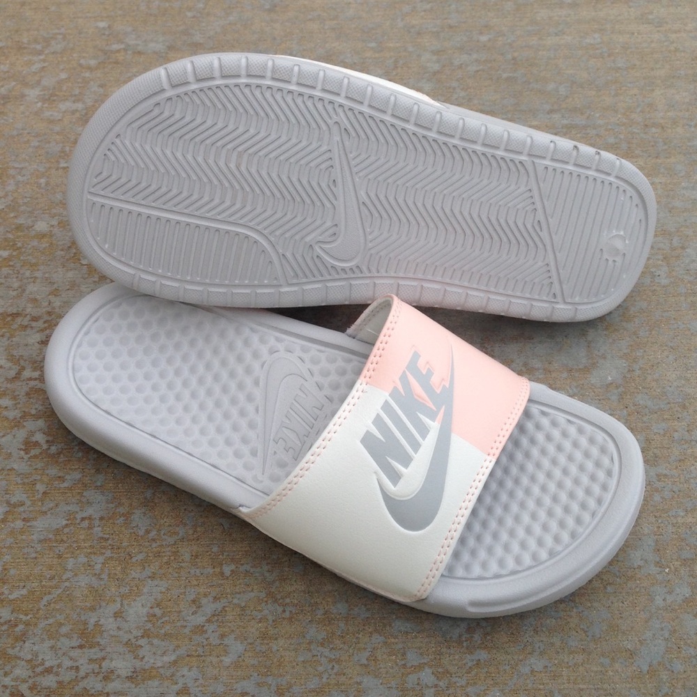 WMNS NIKE SCARFACE BENASSI SLIDES JUST DO IT PINK - Picture 2 of 5
